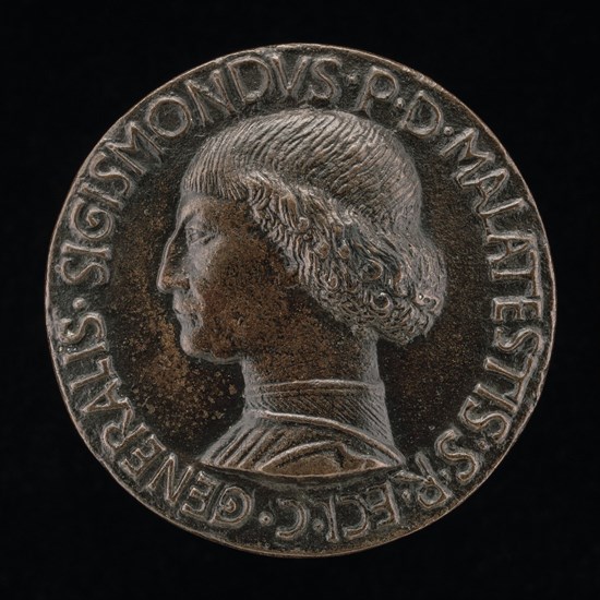 Sigismondo Pandolfo Malatesta, 1417-1468, Lord of Rimini and Fano [obverse], 1446.