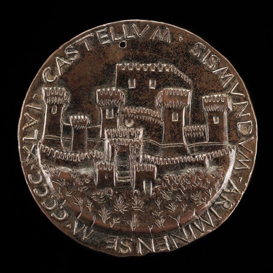 The Castle of Rimini [reverse], 1446.