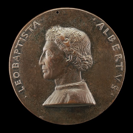 Leone Battista Alberti, 1404-1472, Architect and Writer on Art and Science [obverse], 1446/1450.