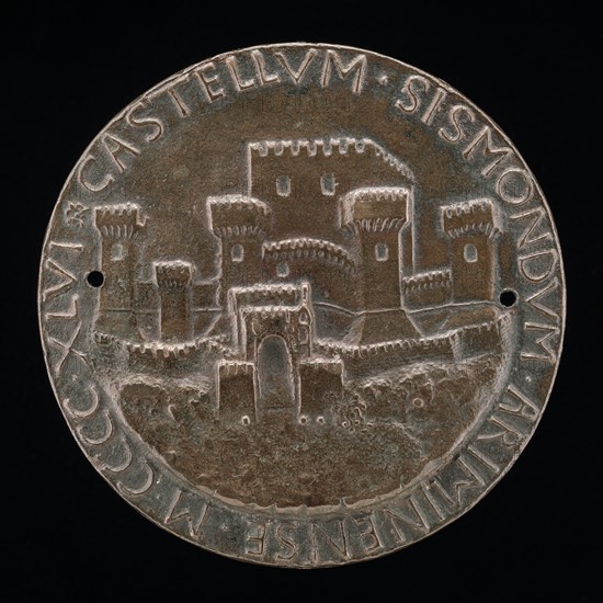 The Castle of Rimini [reverse], 1446.