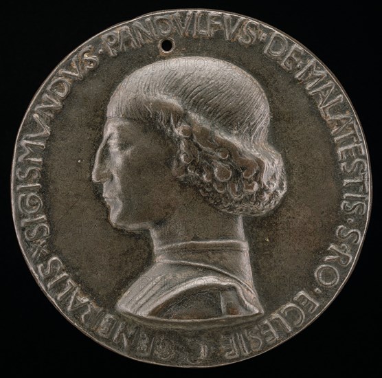 Sigismondo Pandolfo Malatesta, 1417-1468, Lord of Rimini and Fano [obverse], 1446.