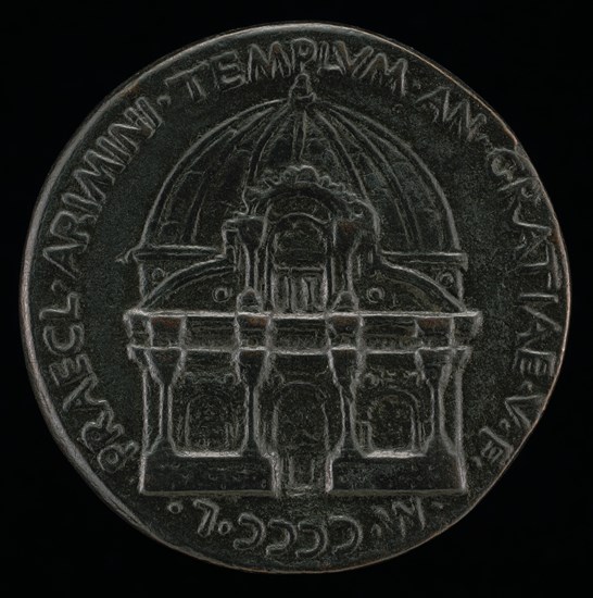 San Francesco at Rimini [reverse], 1450.