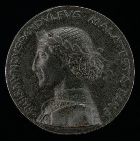 Sigismondo Pandolfo Malatesta, 1417-1468, Lord of Rimini and Fano [obverse], 1450.