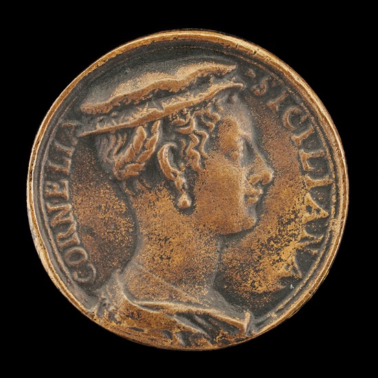 Cornelia Siciliana [obverse], probably 1540/1554.