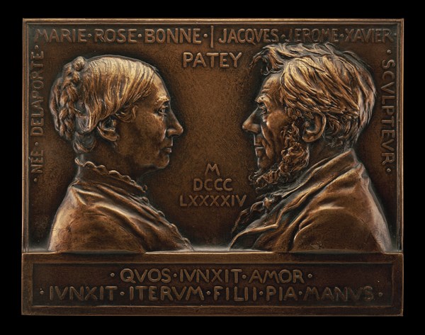 Portrait of the Artist's Parents, Marie-Rose-Bonne Delaporte Patey and Jacques-Jérôme-Xavier Patey, 1894.