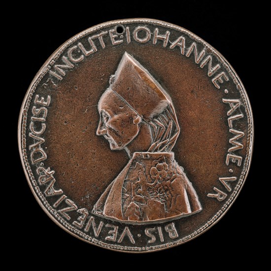 Giovanna Dandolo, Wife of Pasquale Malipiero [reverse], c. 1452/1464.