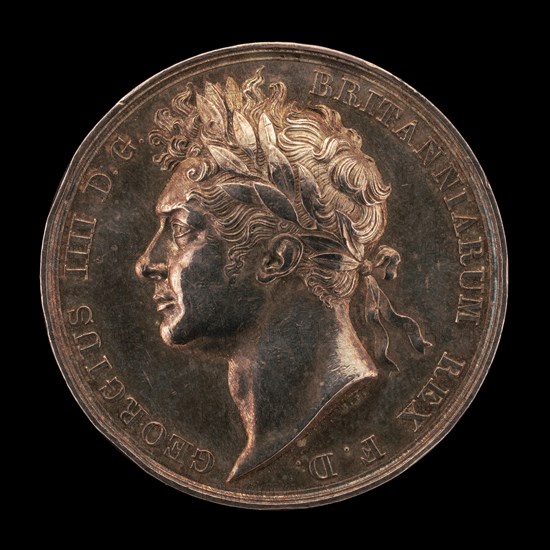 Coronation of King George IV [obverse], 1821.