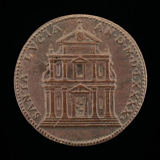 Santa Lucia at Grottamare [reverse], 1590.