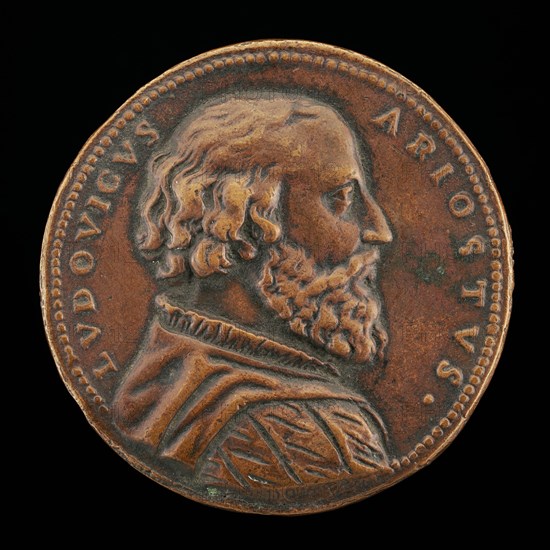 Lodovico Ariosto, 1474-1533, Poet, 1552/1590. Creator: Domenico Poggini.