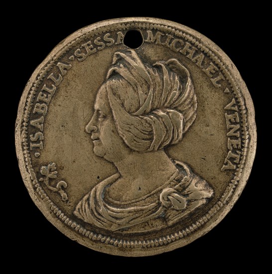 Isabella Michiel Sesso, Wife of Giambattista Sesso [obverse].