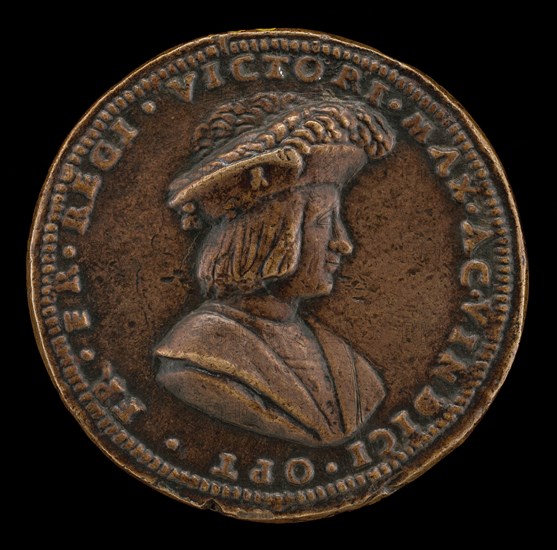 François I, 1494-1547, King of France 1515 [obverse], 1515 or after.