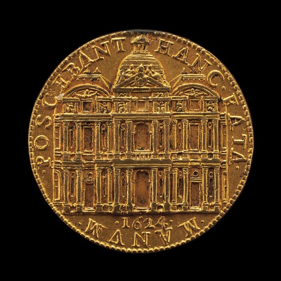 The New Louvre [reverse], 1624.