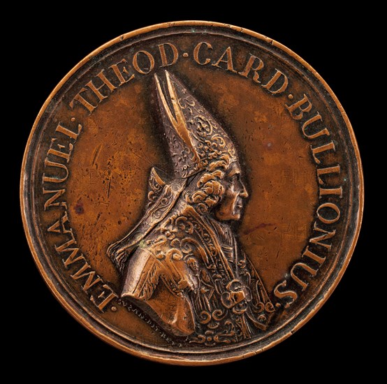 Emmanuel Théodose de La Tour, 1644-1715, Cardinal de Bouillon 1669 [obverse], 1700.