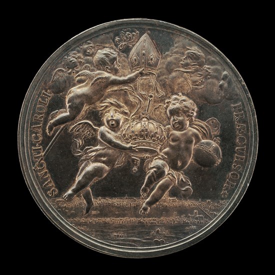 Allegorical Scene [reverse], c. 1661.