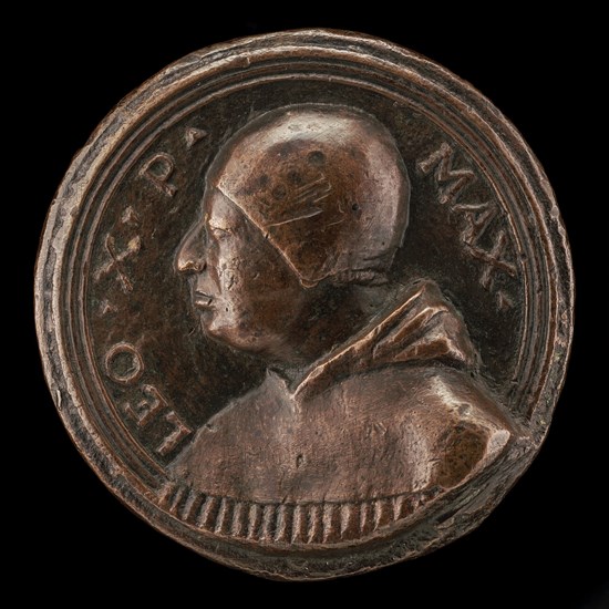 Leo X (Giovanni de' Medici, 1475-1521), Pope 1513 [obverse], c. 1513/1515.