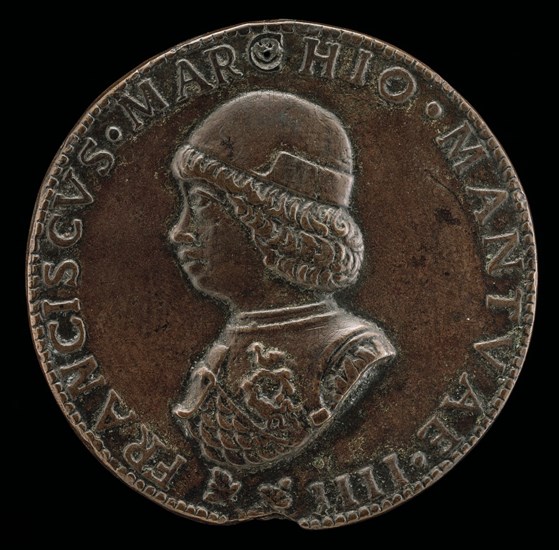 Francesco II Gonzaga, 1466-1519, 4th Marquess of Mantua 1484 [obverse], 1484 or after.