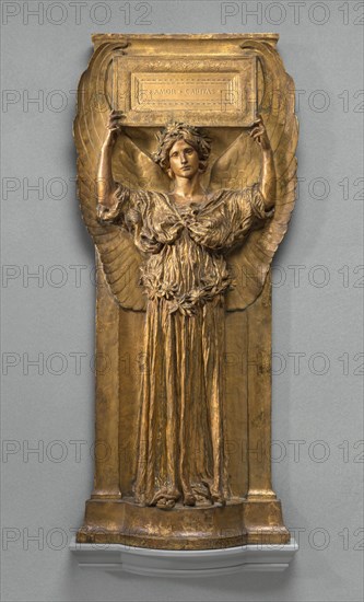 Amor Caritas, model 1880-1898, cast by 1905.