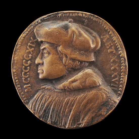 Melchior Pfinzing, 1481-1535, Provost of Saint Sebald's in Nuremberg [obverse], 1519.