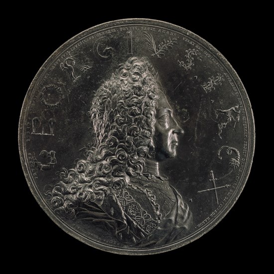 Coronation of George I, 1660-1727, King of England 1714 [obverse], 1714.