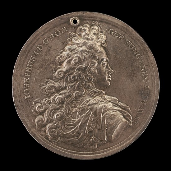 Joseph I, 1678-1711, Holy Roman Emperor 1705 [obverse], 1705. Possibly by Johann Georg Seidlitz.