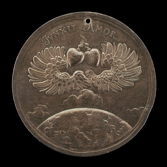 Uniting Europe [reverse], 1705. Possibly by Johann Georg Seidlitz.