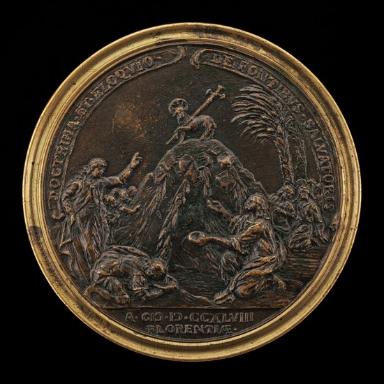 Giancarlo Rossetti Preaching with the Agnus Dei on a Mound [reverse], 1748.