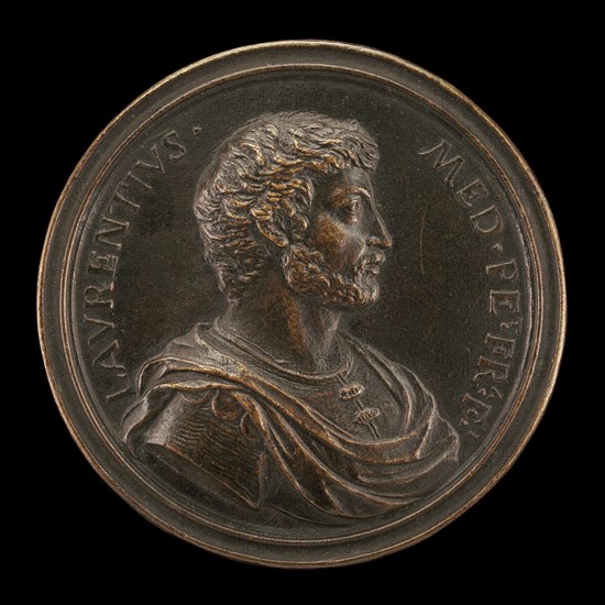 Lorenzino de' Medici, 1514-1547, Son of Pierfrancesco II [obverse], c. 1740.