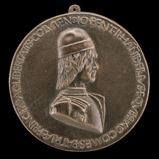 Giovanni II Bentivoglio, 1443-1508, Lord of Bologna 1463-1506 [obverse], probably c. 1478/1482.