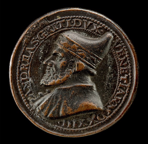 Andrea Gritti, 1455-1538, Doge of Venice 1523 [obverse], 1534.