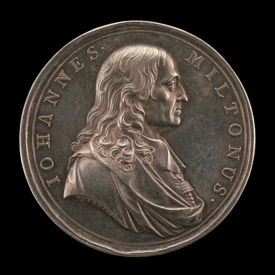 John Milton, 1608-1674, Poet [obverse], 1737.