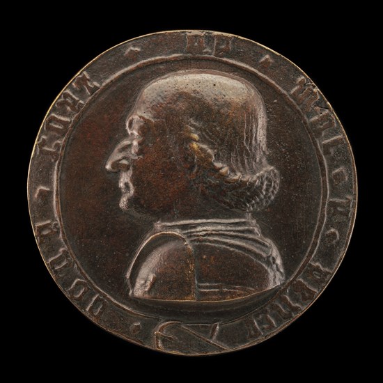 Federigo III of Montefeltro, c.1410-1482, First Duke of Urbino 1474 [obverse], early 16th century