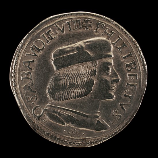 Filiberto II le Beau (the Fair), 1480-1504, 8th Duke of Savoy 1497 [obverse], 16th century.