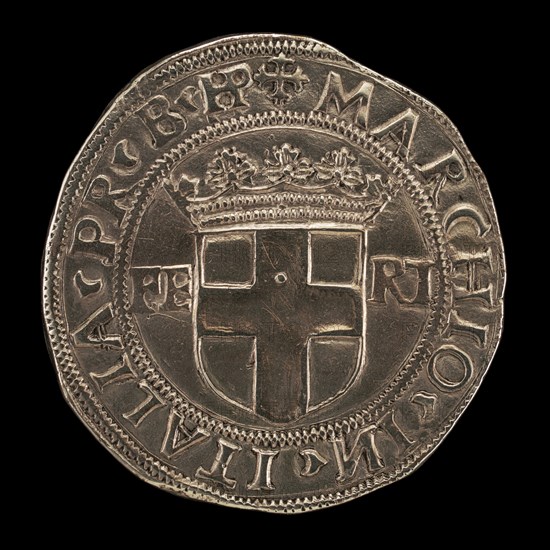 Crowned Shield [reverse], 16th century.