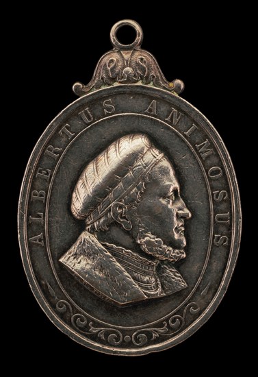 Albert III, 1443-1500, Duke of Saxony [obverse], possibly 18th or 19th century.