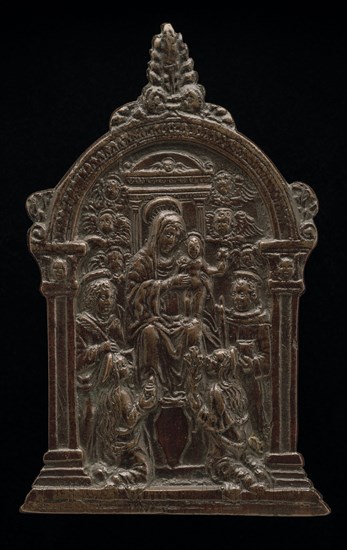 The Virgin and Child with Four Saints, 15th century.