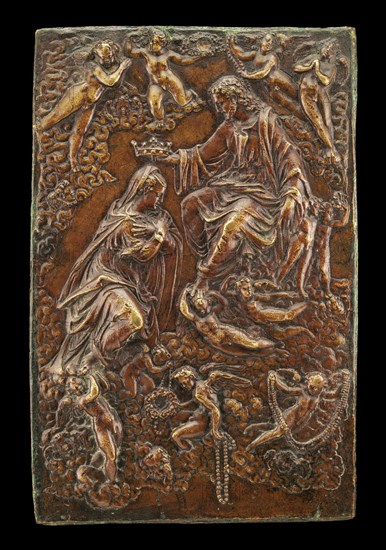 The Crowning of the Virgin, second half 16th century. - Photo12 ...