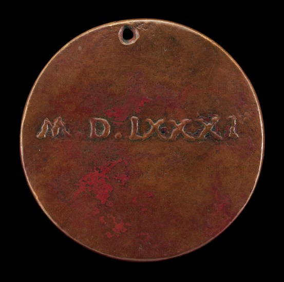 Roman Numeral Date 1581 [reverse], possibly 1581.