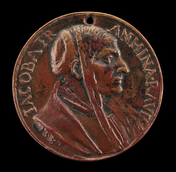 Jacoba Francina of Ravenna (?) [obverse], possibly 1581.