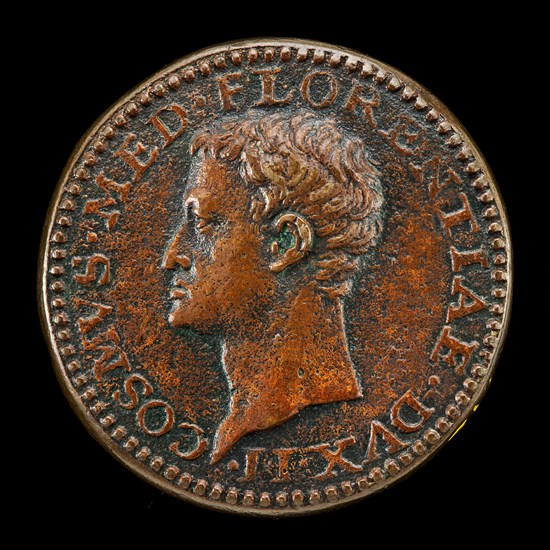 Cosimo I de' Medici, 1519-1574, 2nd Duke of Florence 1537, later Grand Duke of Tuscany 1569 [reverse].