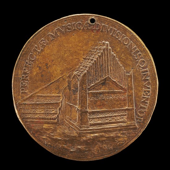 Organ and Cymbalum [reverse], probably 1555.