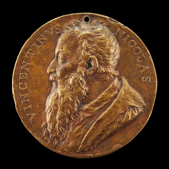 Nicola Vicentino, 1511-c. 1576, Composer and Musical Theorist [obverse], probably 1555.