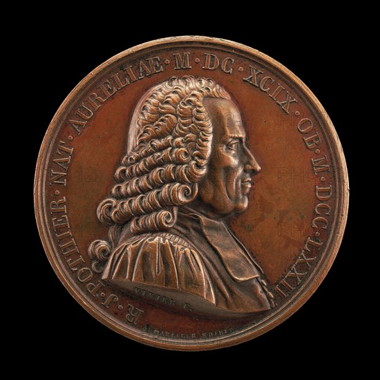 Robert-Joseph Pothier, 1699-1772, Jurist and Professor [obverse], 1823.