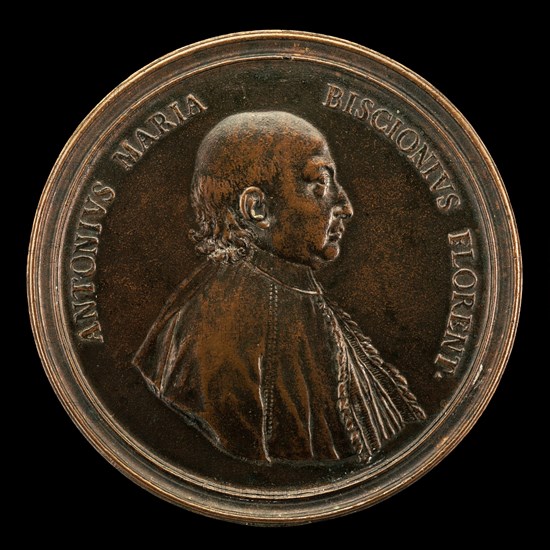 Antonio Maria Biscioni [obverse], 1725.