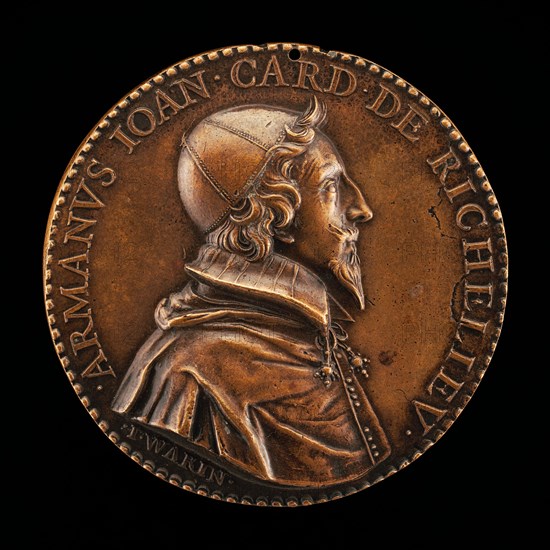 Armand-Jean du Plessis, 1585-1642, Cardinal de Richelieu 1622 [obverse], 1631.