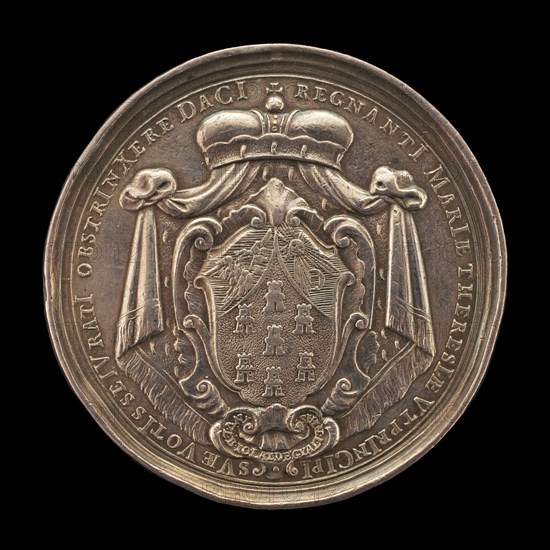 Arms of Transylvania [reverse], 1741.