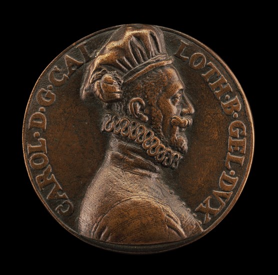 Charles II, 1390-1431, Duke of Lorraine [reverse], 1572.