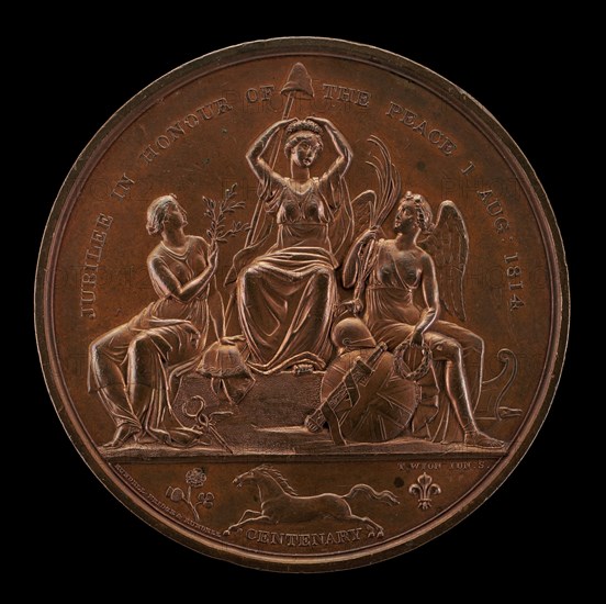 Peace of 1814 [reverse], 1814.