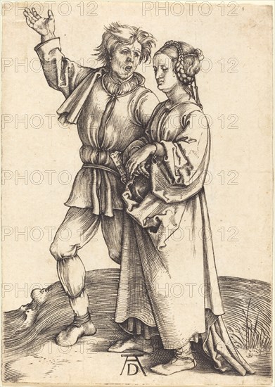 Peasant and His Wife, c. 1497/1498.