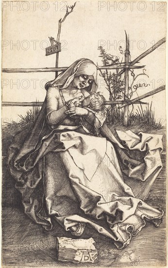 The Virgin and Child on a Grassy Bench, 1503.