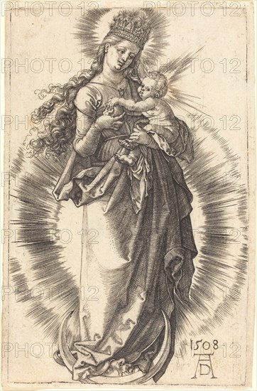 The Virgin and Child on a Crescent with a Starry Crown, 1508.